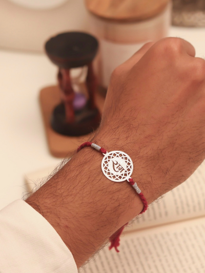 RamRaksha 92.5 Pure Silver Rakhi