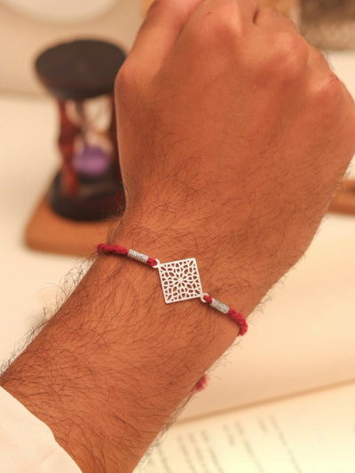 Royal Mark 92.5 Pure Silver Rakhi
