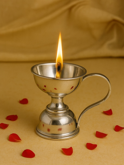 Silver Diya
