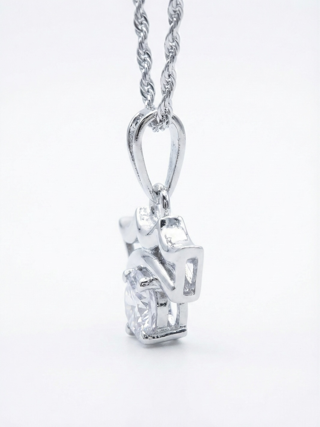 Sterling Silver Crown Pendant