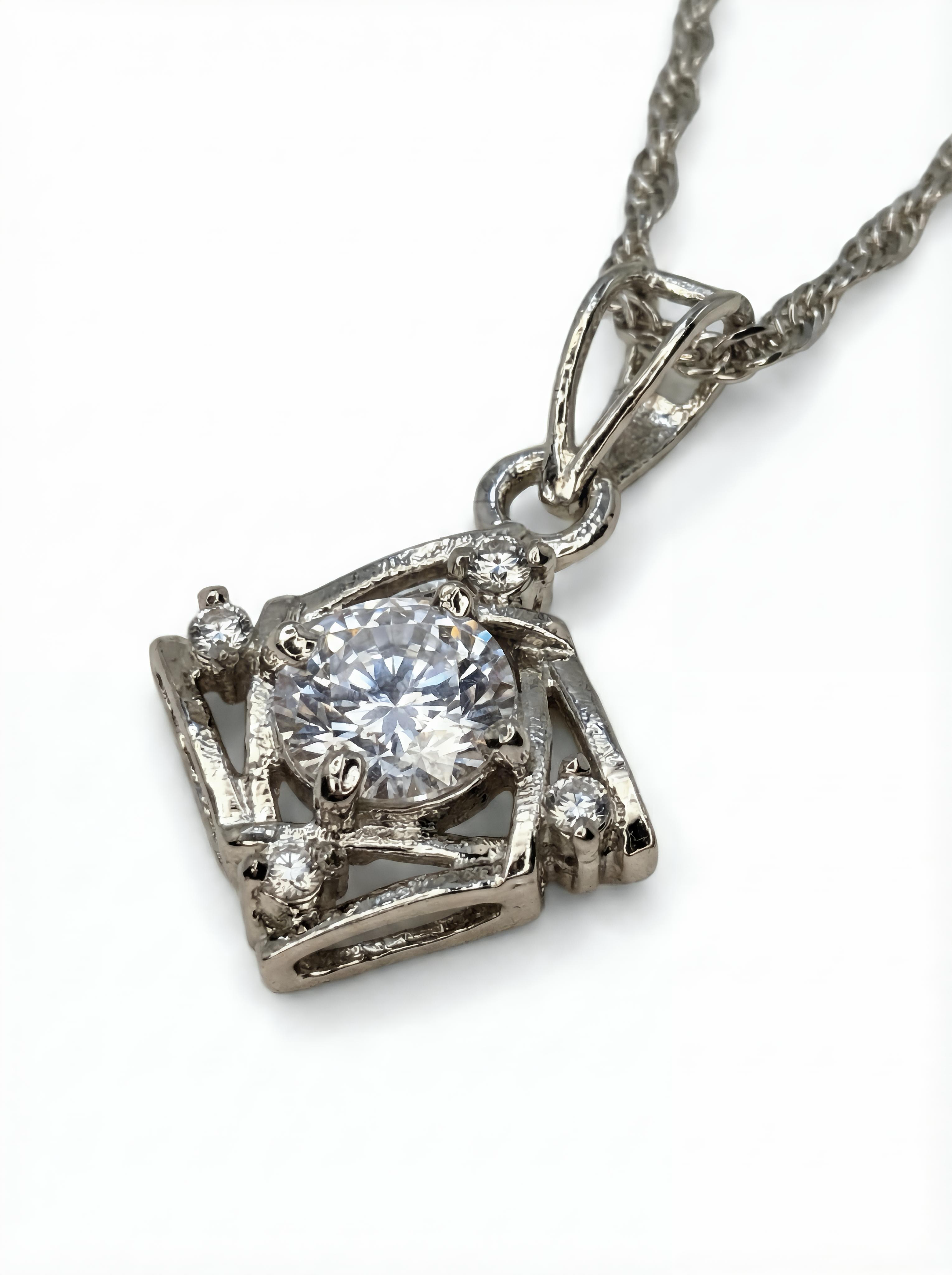 Vintage-Geometric-Square-Pendant