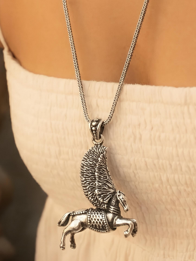 Pegasus Fly Horse Pendant