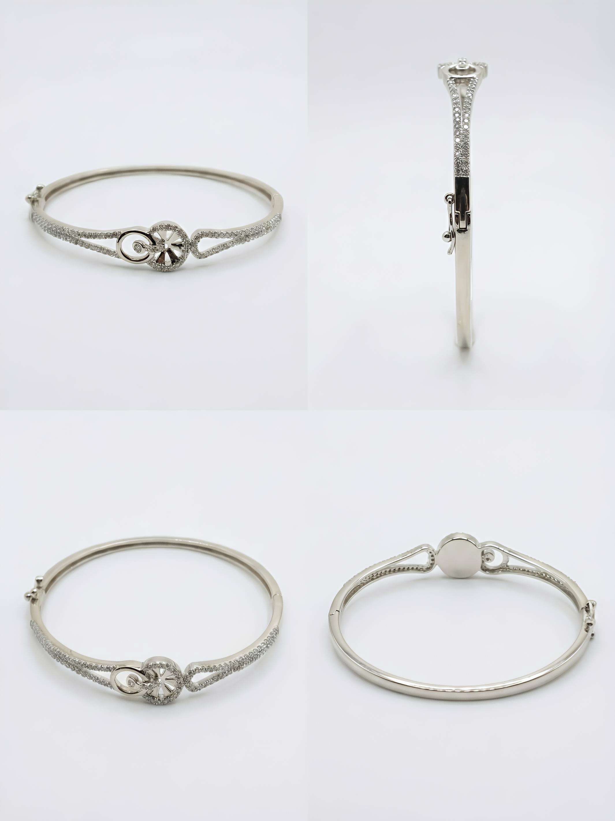The Eternal Sparkle Pure Silver Bracelet