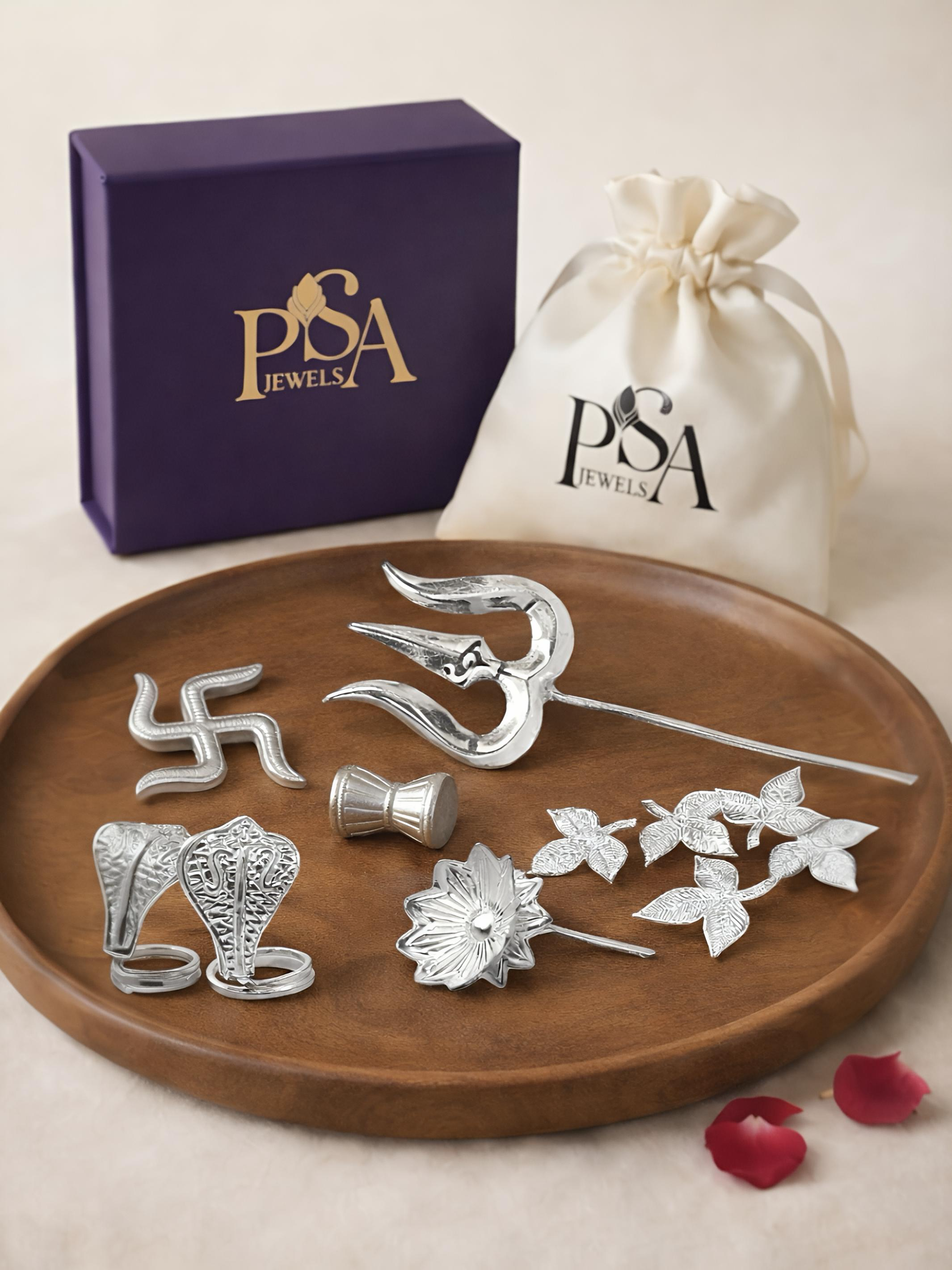 Shivji Pujan Special Mega Pure Silver Hamper / Gift Box