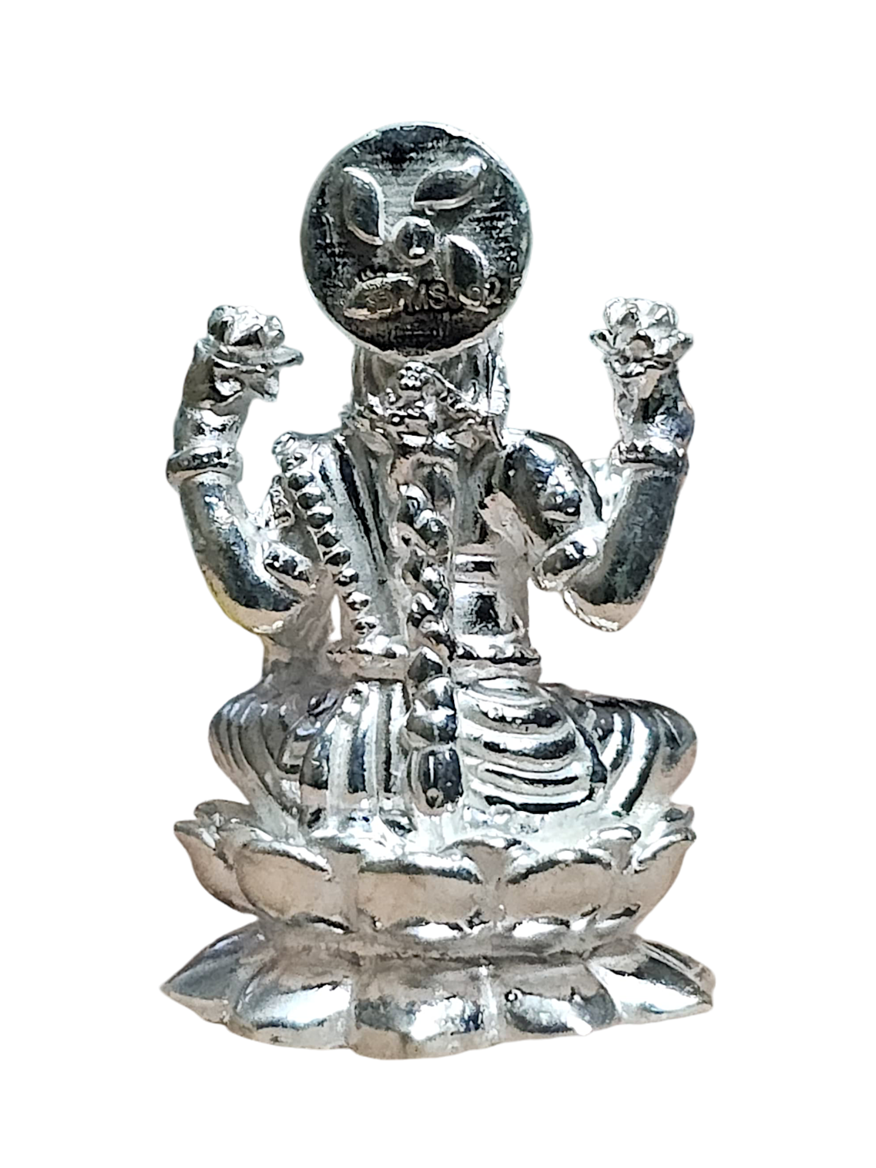 Pure Silver Solid Lakshmi Idol - PSA Jewels