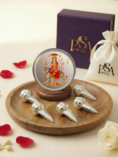 Durga Maa Special Pure Silver Hamper on Navratri / Gift Box