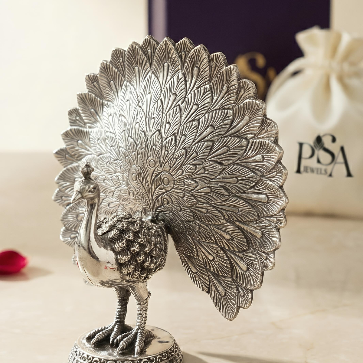 silver peacock メンズジャケット Peacock - Mario Buccellati Italy 