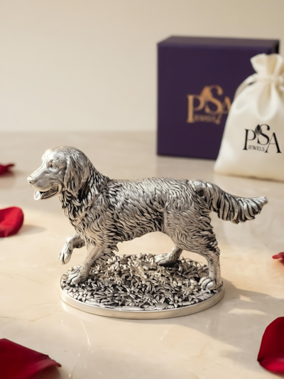 Pure Silver Dog Idol