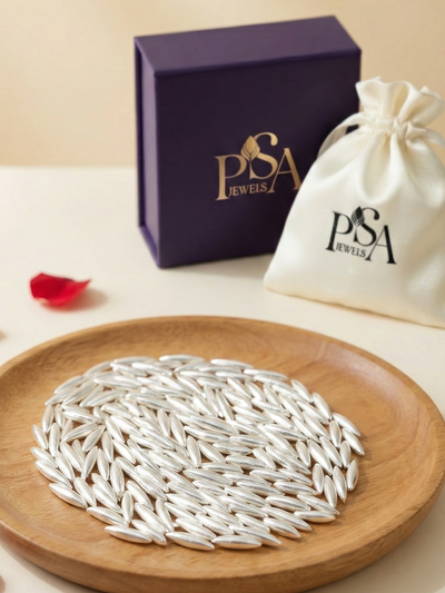 Pure Silver Rice/ Akshat