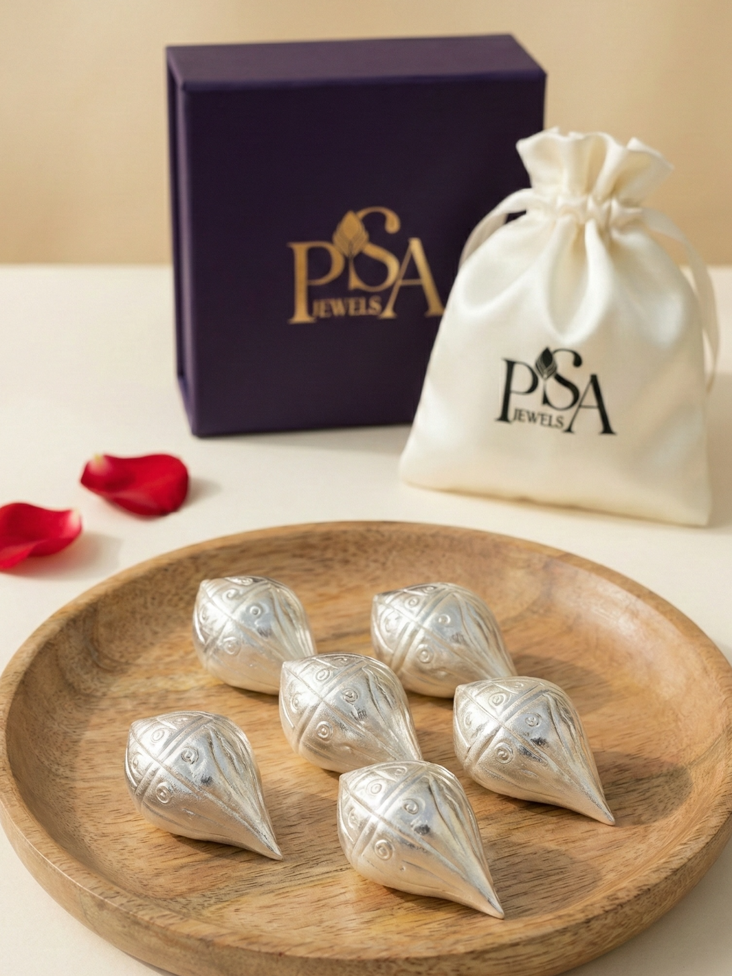 Small Pure Silver Nariyal/ Coconut