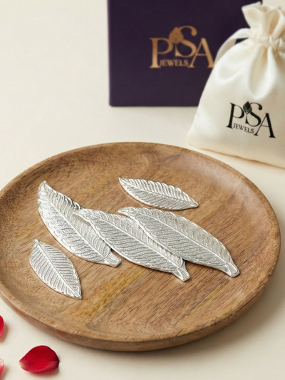 Pure Silver Aaam/Asopalav Pata/ Mango Leaves