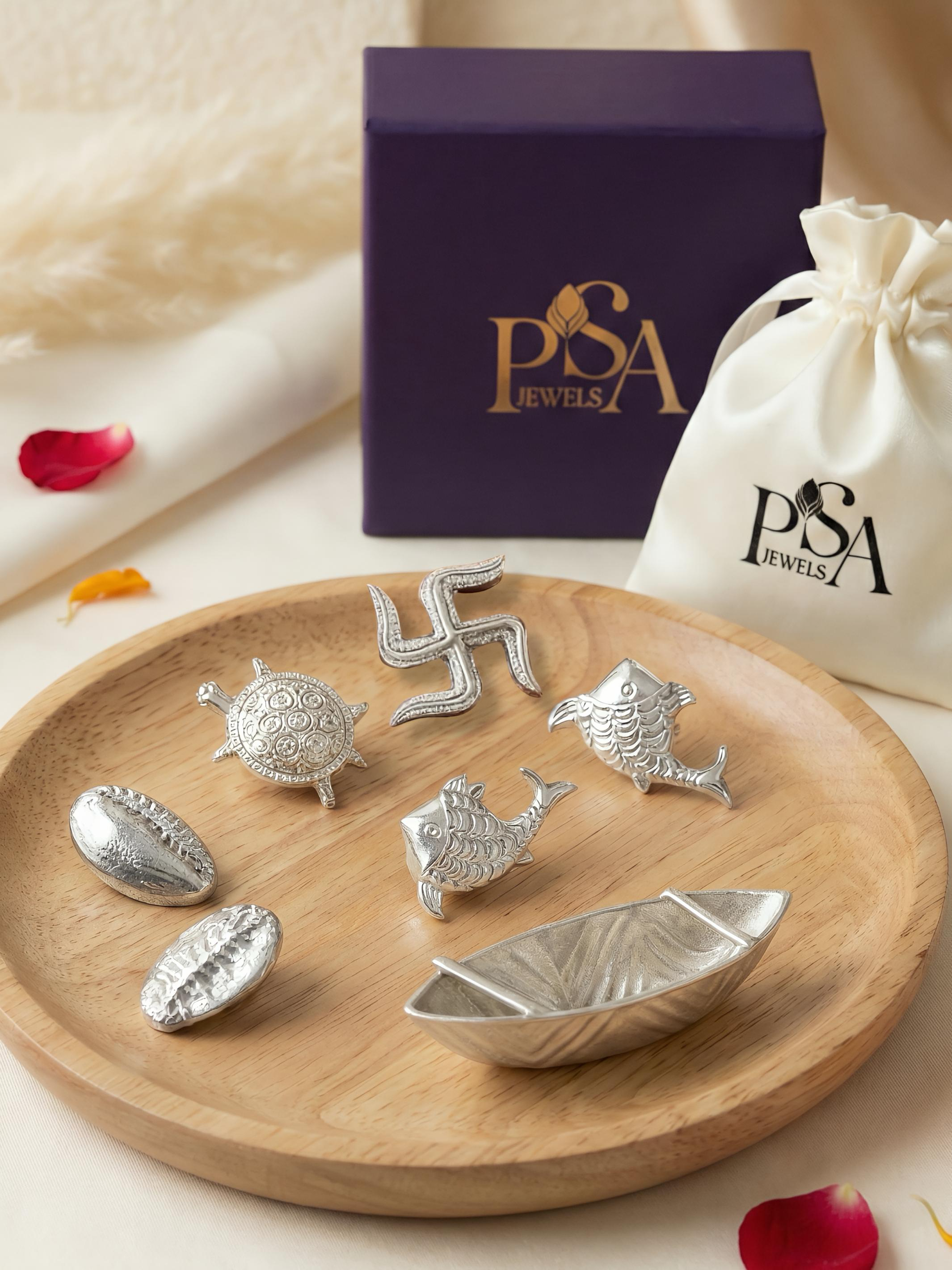 Shubh Saubhagya Pure Silver Hamper / Gift Box