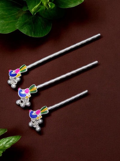 Pure Silver Handmade Krishna Tiny Flute