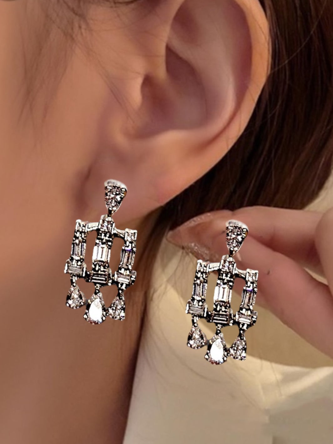Eiffel Shaped Earring - PSA Jewels