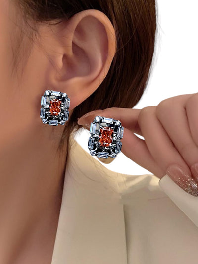 Emerald Shaped Earring