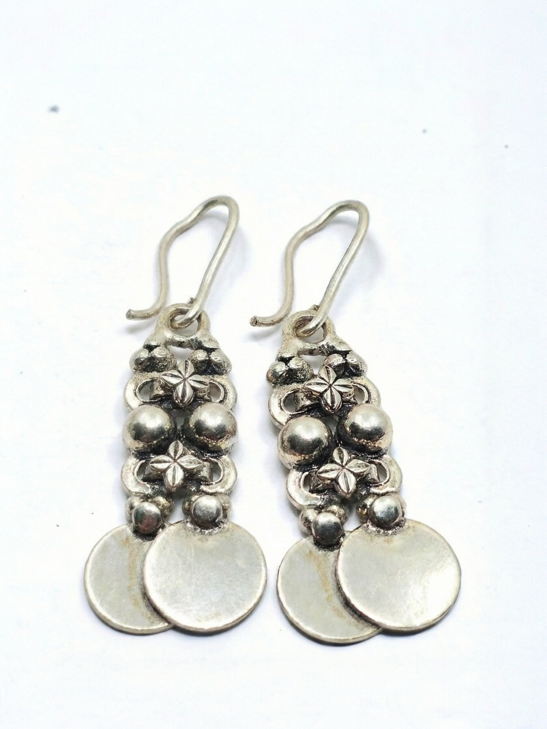 Tribal Pure Silver Earring