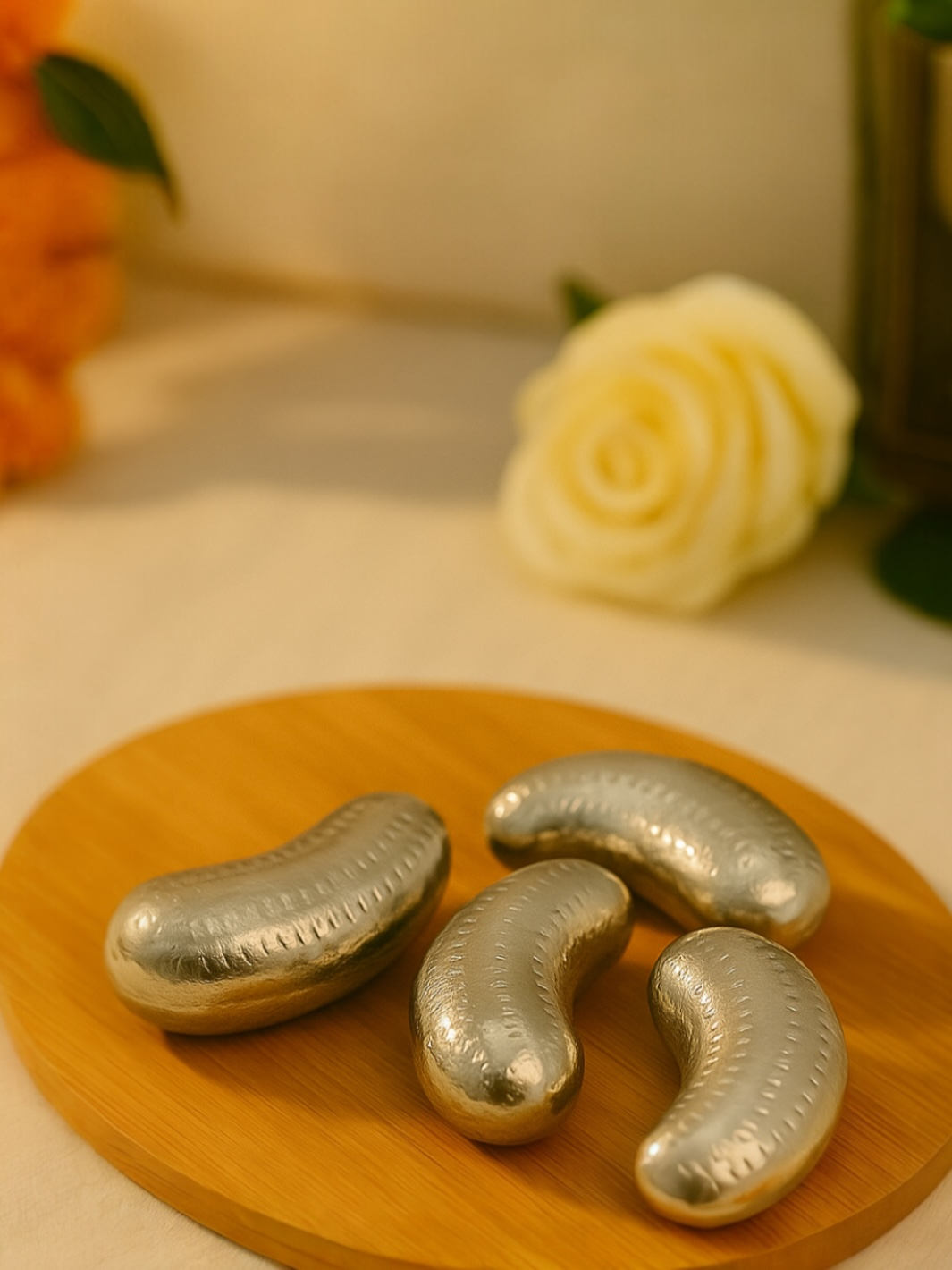 Pure Silver Cashew / Kaaju