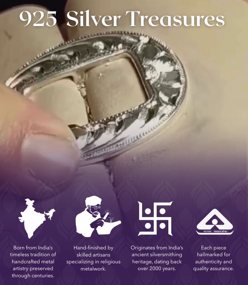 Pure Silver Tortoise Idol