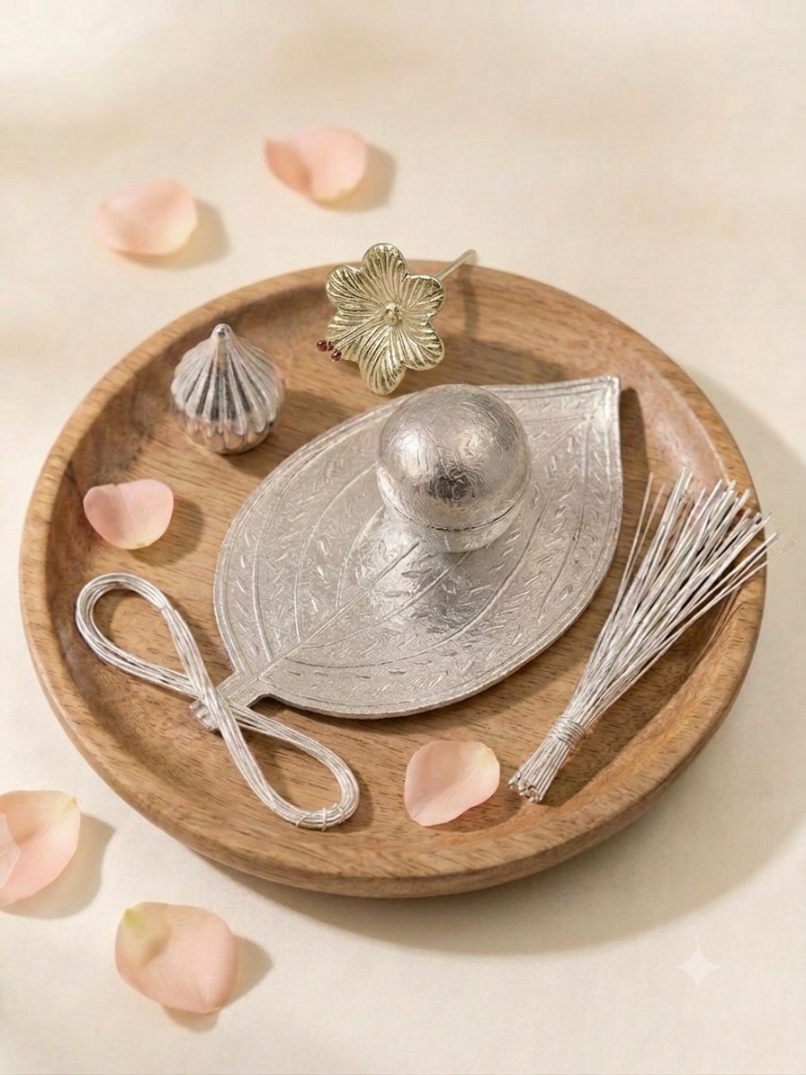 Ekadanta Special Pooja Offering Pure Silver Hamper